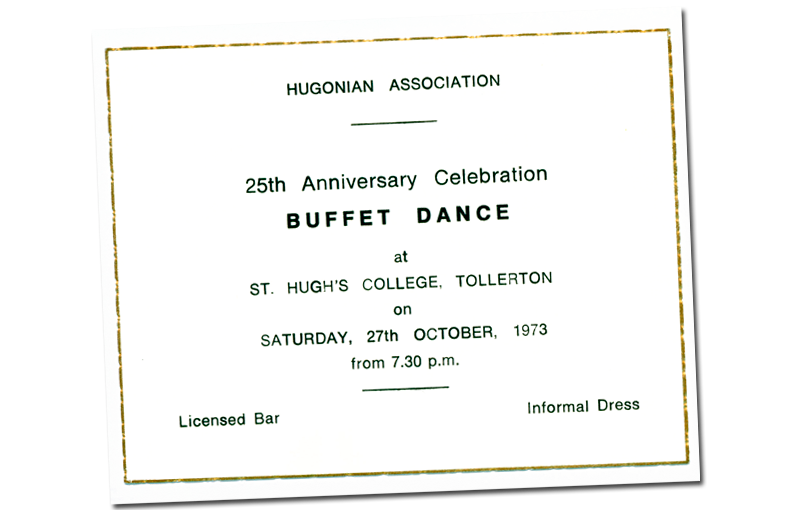 25th Anniversary invitation